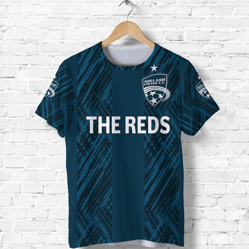custom-personalised-adelaide-united-the-reds-t-shirt-soccer-club-original-style-navy