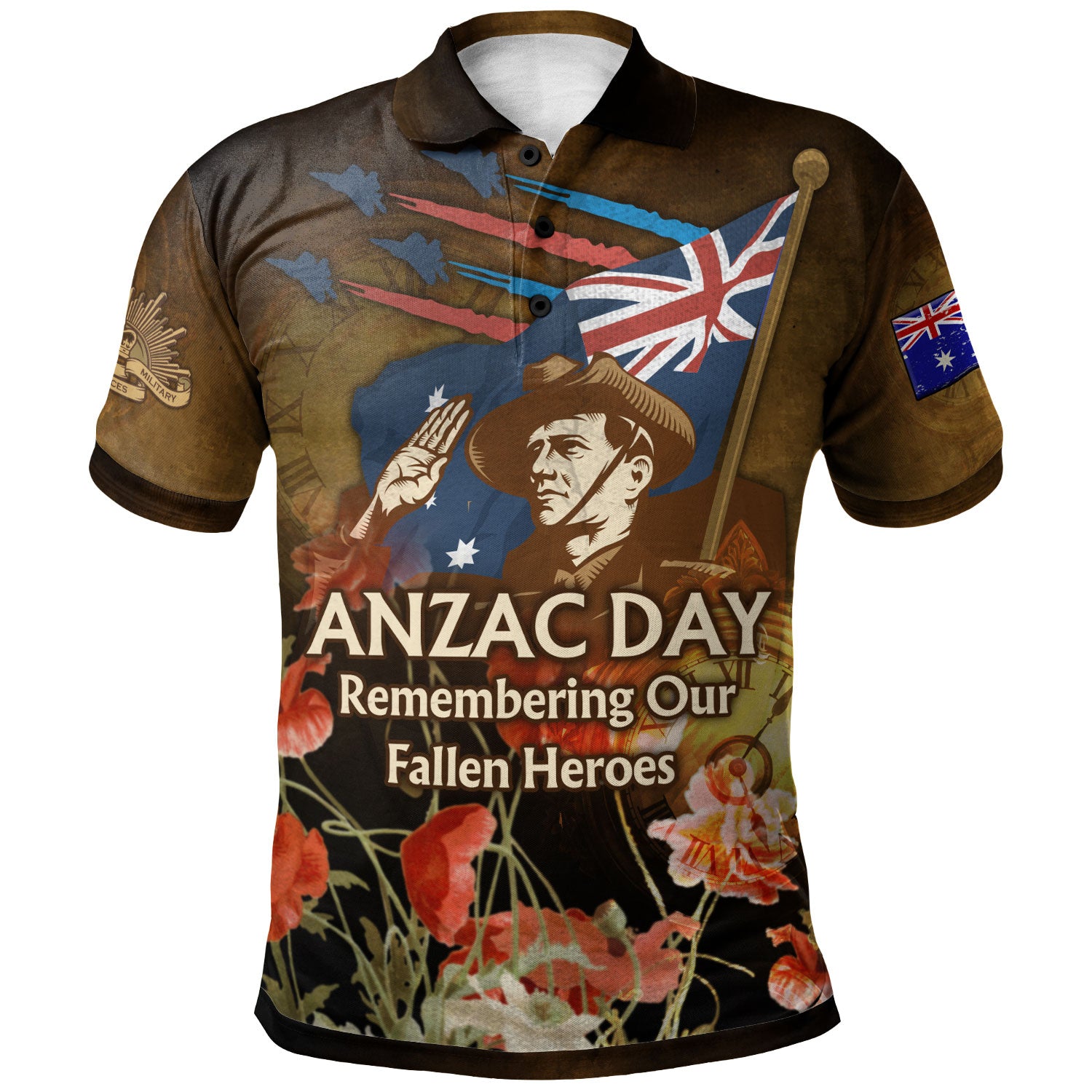 anzac-day-polo-shirt-custom-remembering-our-fallen-heroes-polo-shirt