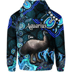 australian-astrology-zip-up-and-pullover-hoodie-aquarius-emu-glider-zodiac-aboriginal-vibes-blue