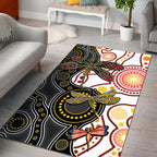 aboriginal-dragonfly-area-rug-white-style