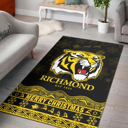 richmond-tigers-unique-winter-season-area-rug-tigers-merry-christmas-no2