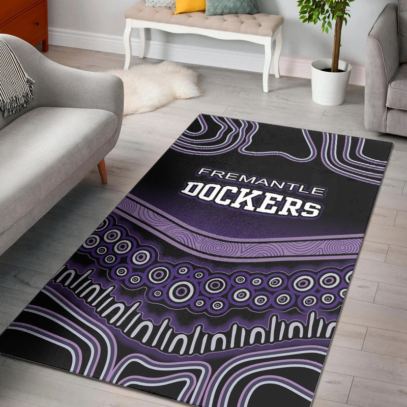 fremantle-dockers-area-rug-freo-indigenous-style-no2