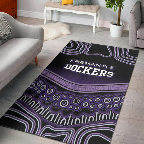 fremantle-dockers-area-rug-freo-indigenous-style-no2