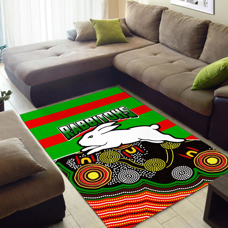 rabbitohs-rugby-area-rug-aboriginal-basic-style
