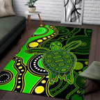 aboriginal-turtle-area-rug-green-style
