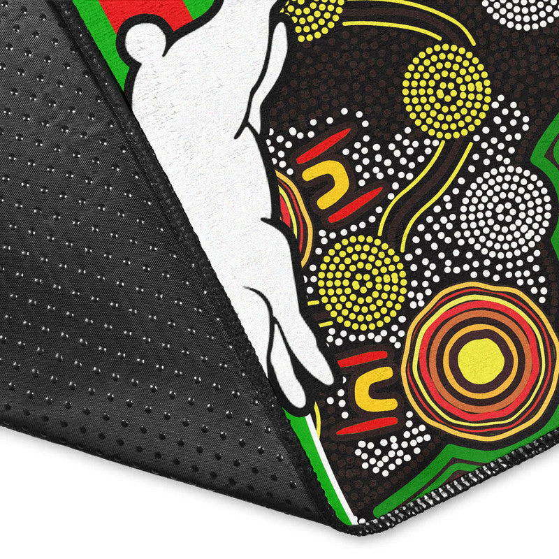 rabbitohs-rugby-area-rug-aboriginal-basic-style