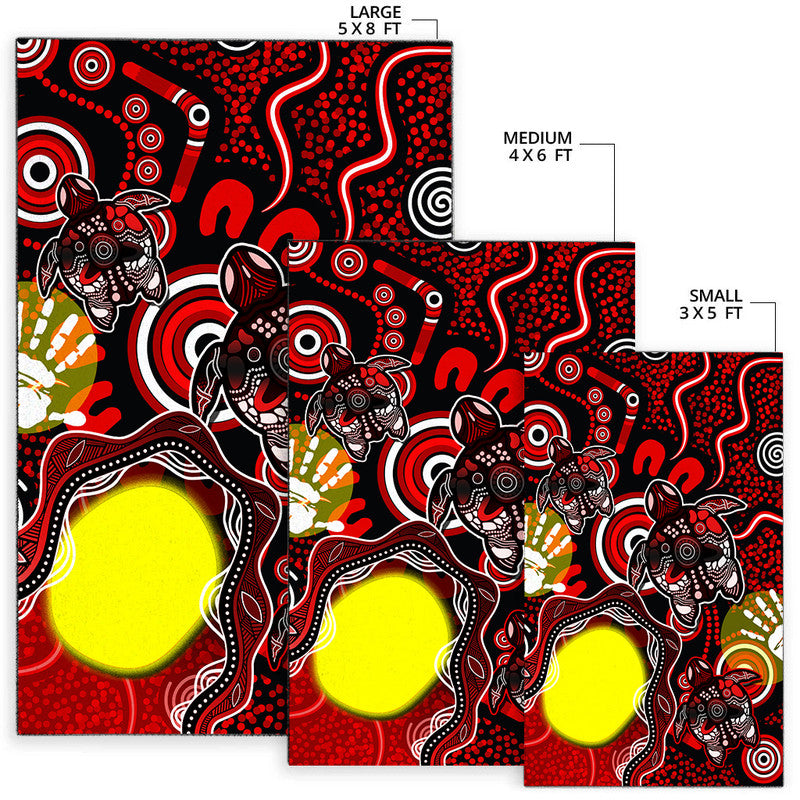 aboriginal-flag-naidoc-turtle-area-rug