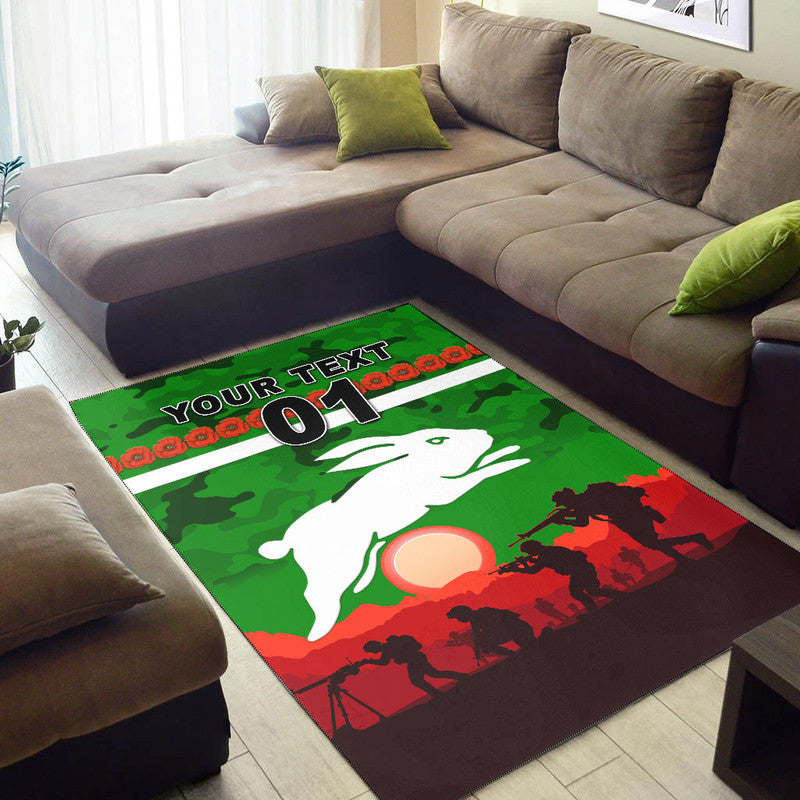 custom-personalised-south-sydney-rabbitohs-anzac-2022-area-rug-simple-style-green