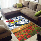 north-queensland-cowboys-anzac-2022-area-rug-poppy-flowers-vibes-white