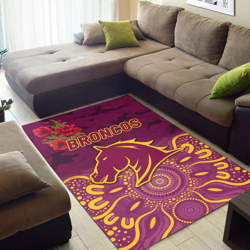 brisbane-broncos-anzac-2022-area-rug-indigenous-vibes