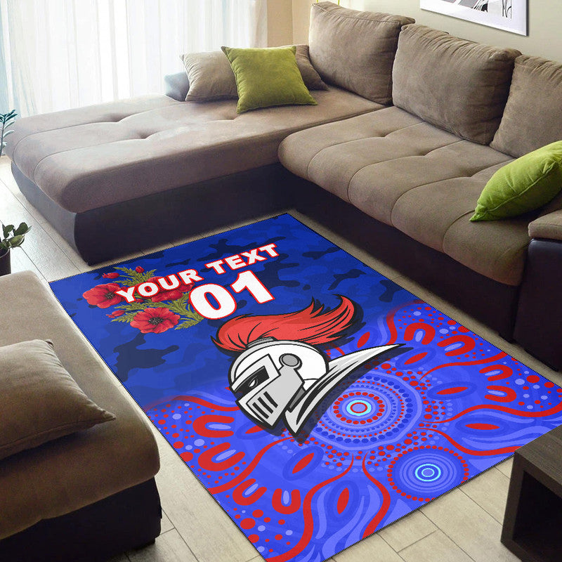 custom-personalised-newcastle-knights-anzac-2022-area-rug-indigenous-vibes