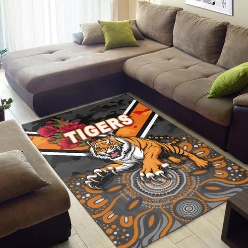 wests-tigers-anzac-2022-area-rug-indigenous-vibes
