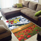 custom-personalised-north-queensland-cowboys-anzac-2022-area-rug-poppy-flowers-vibes-white