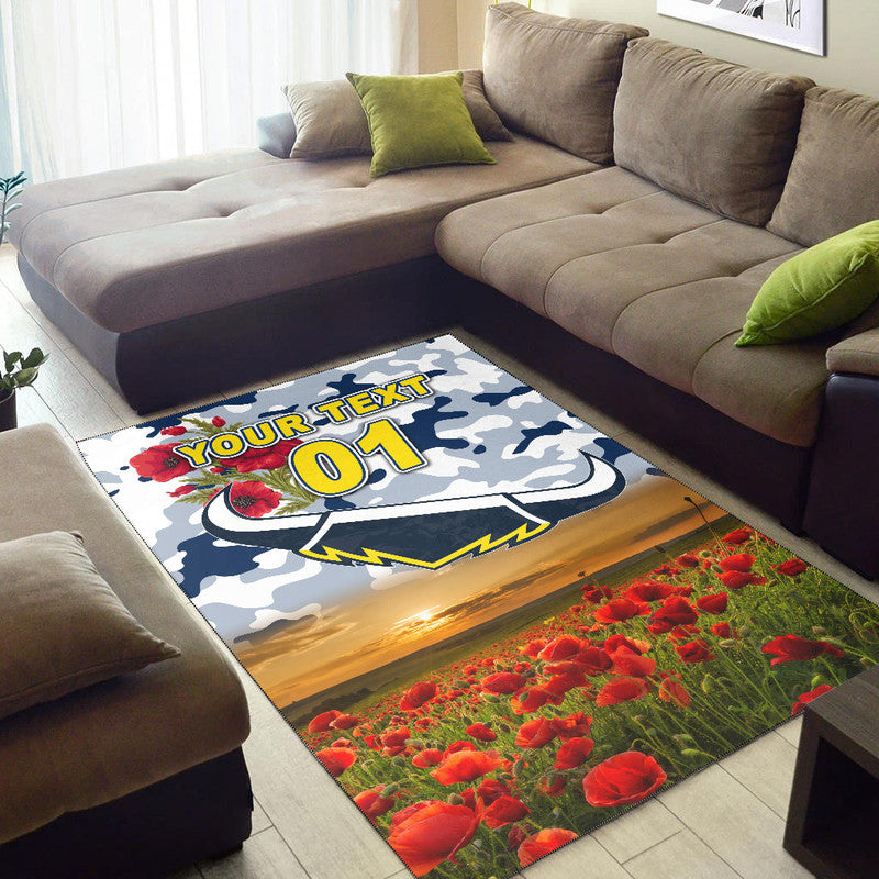 custom-personalised-north-queensland-cowboys-anzac-2022-area-rug-poppy-flowers-vibes-white