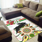 custom-personalised-south-sydney-rabbitohs-anzac-2022-area-rug-indigenous-vibes-white