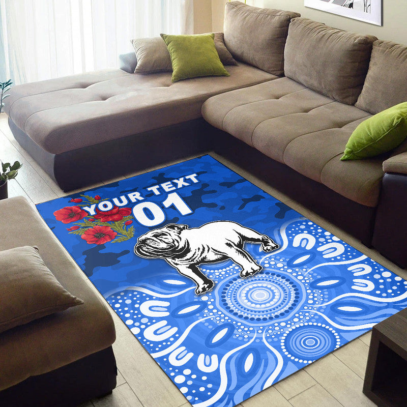 custom-personalised-canterbury-bankstown-bulldogs-anzac-2022-area-rug-indigenous-vibes-blue