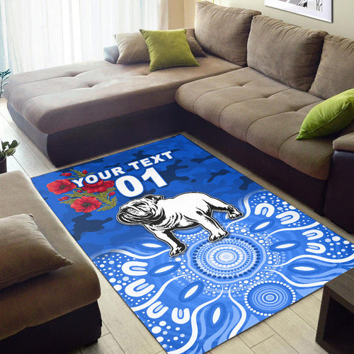 custom-personalised-canterbury-bankstown-bulldogs-anzac-2022-area-rug-indigenous-vibes-blue