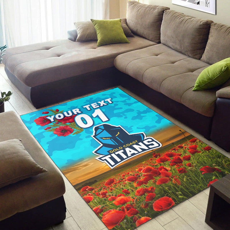 custom-personalised-gold-coast-titans-anzac-2022-area-rug-poppy-flowers-vibes