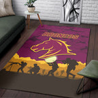 brisbane-broncos-anzac-2022-area-rug-simple-style-maroon