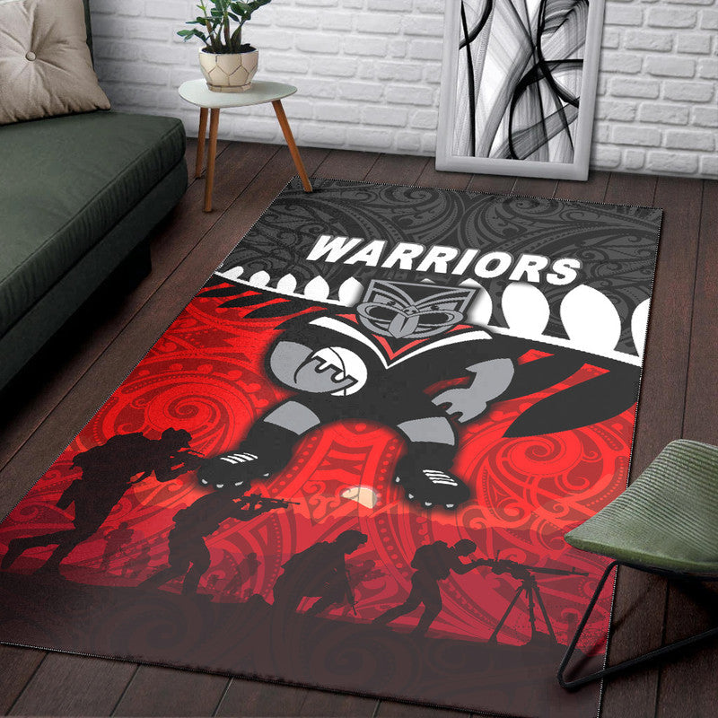new-zealand-warriors-anzac-2022-area-rug-maori-simple-style