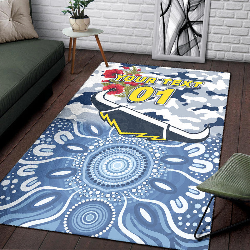 custom-personalised-north-queensland-cowboys-anzac-2022-area-rug-indigenous-vibes-white