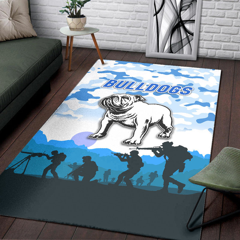 canterbury-bankstown-bulldogs-anzac-2022-area-rug-simple-style-white