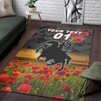 custom-personalised-st-george-illawarra-dragons-anzac-2022-area-rug-poppy-flowers-vibes-black