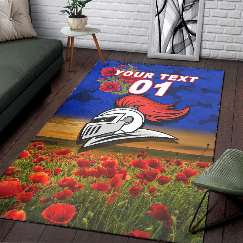 custom-personalised-newcastle-knights-anzac-2022-area-rug-poppy-flowers-vibes