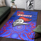 newcastle-knights-anzac-2022-area-rug-indigenous-vibes