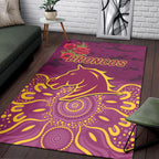 brisbane-broncos-anzac-2022-area-rug-indigenous-vibes