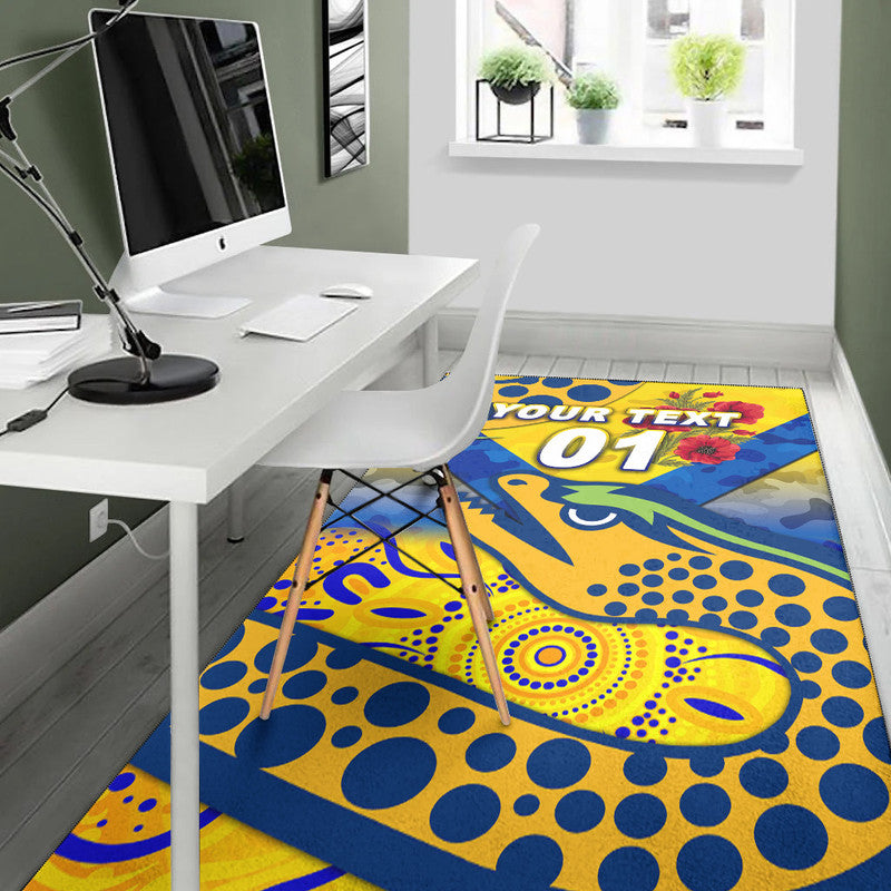 custom-personalised-parramatta-eels-anzac-2022-area-rug-indigenous-vibes-gold