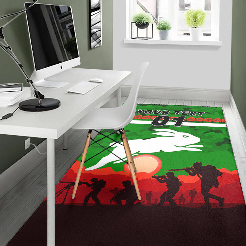 custom-personalised-south-sydney-rabbitohs-anzac-2022-area-rug-simple-style-green