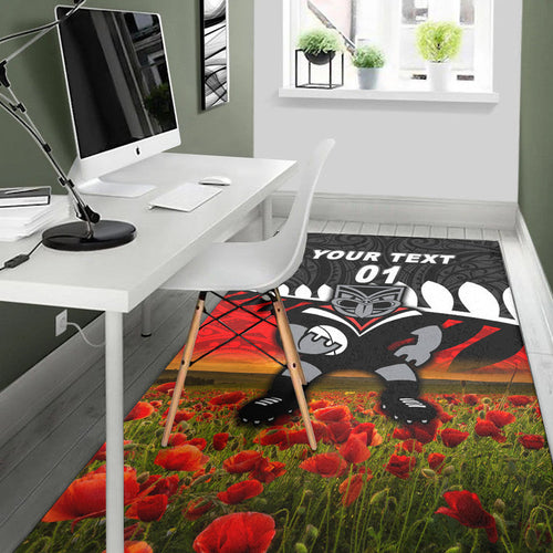custom-personalised-new-zealand-warriors-anzac-2022-area-rug-maori-poppy-flowers-vibes