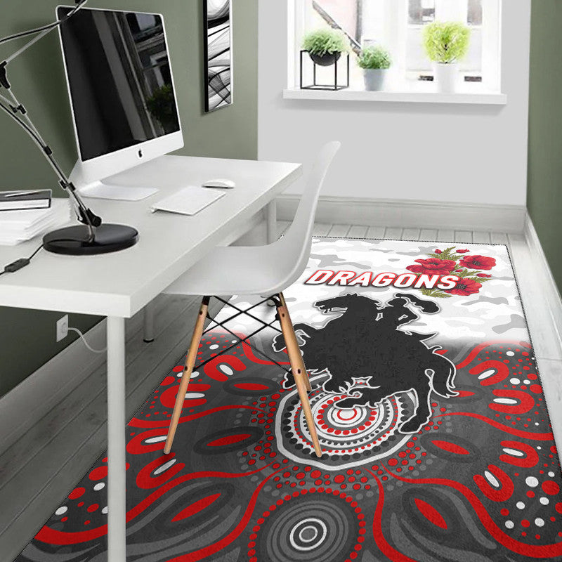st-george-illawarra-dragons-anzac-2022-area-rug-indigenous-vibes-white