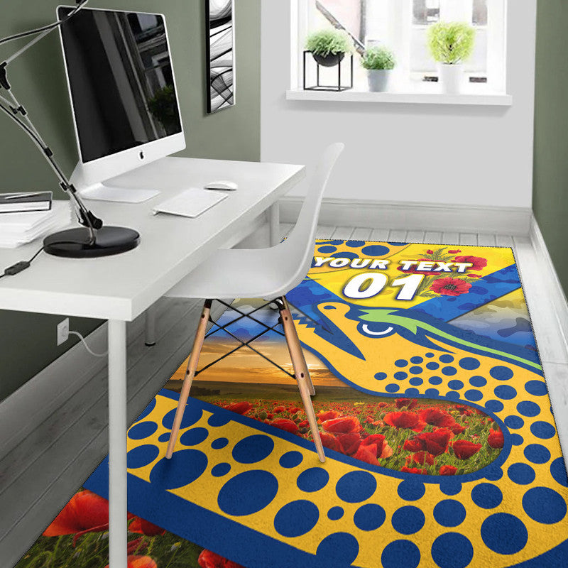 custom-personalised-parramatta-eels-anzac-2022-area-rug-poppy-flowers-vibes-gold