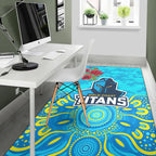 gold-coast-titans-anzac-2022-area-rug-indigenous-vibes