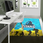 gold-coast-titans-anzac-2022-area-rug-simple-style