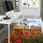 canterbury-bankstown-bulldogs-anzac-2022-area-rug-poppy-flowers-vibes-white