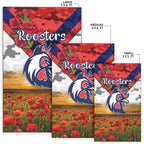 sydney-roosters-anzac-2022-area-rug-poppy-flowers-vibes-white