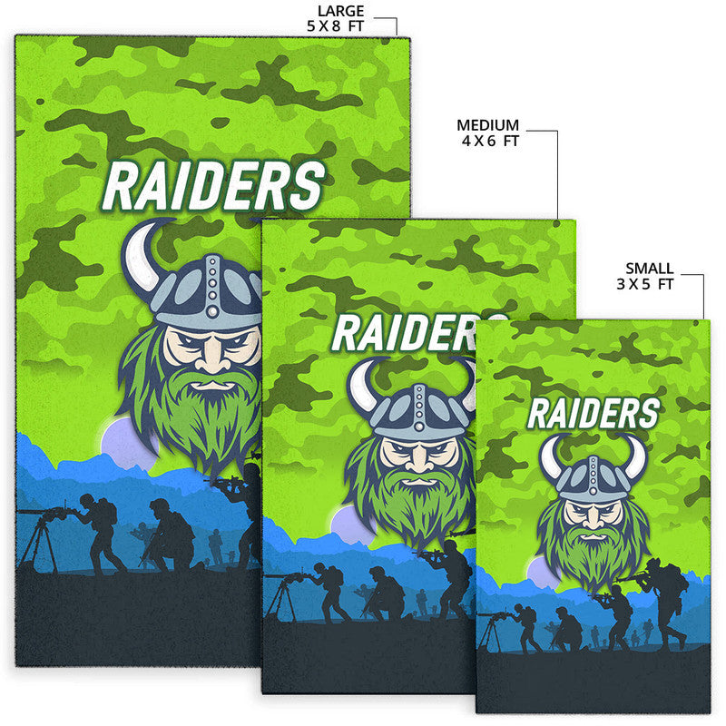 canberra-raiders-anzac-2022-area-rug-simple-style