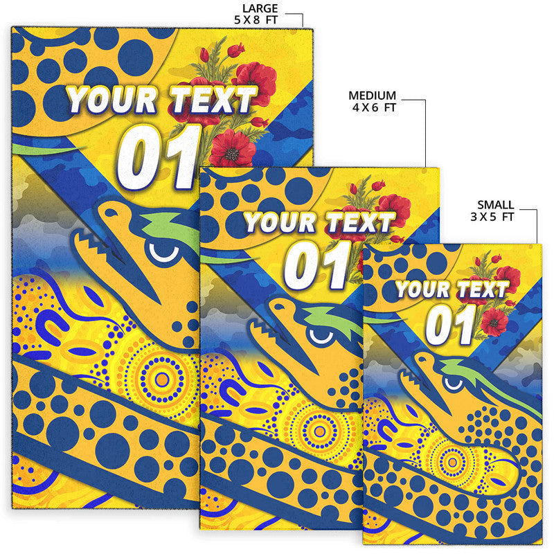custom-personalised-parramatta-eels-anzac-2022-area-rug-indigenous-vibes-gold