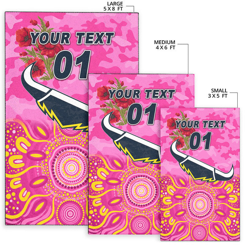 custom-personalised-north-queensland-cowboys-anzac-2022-area-rug-indigenous-vibes-pink