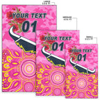 custom-personalised-north-queensland-cowboys-anzac-2022-area-rug-indigenous-vibes-pink