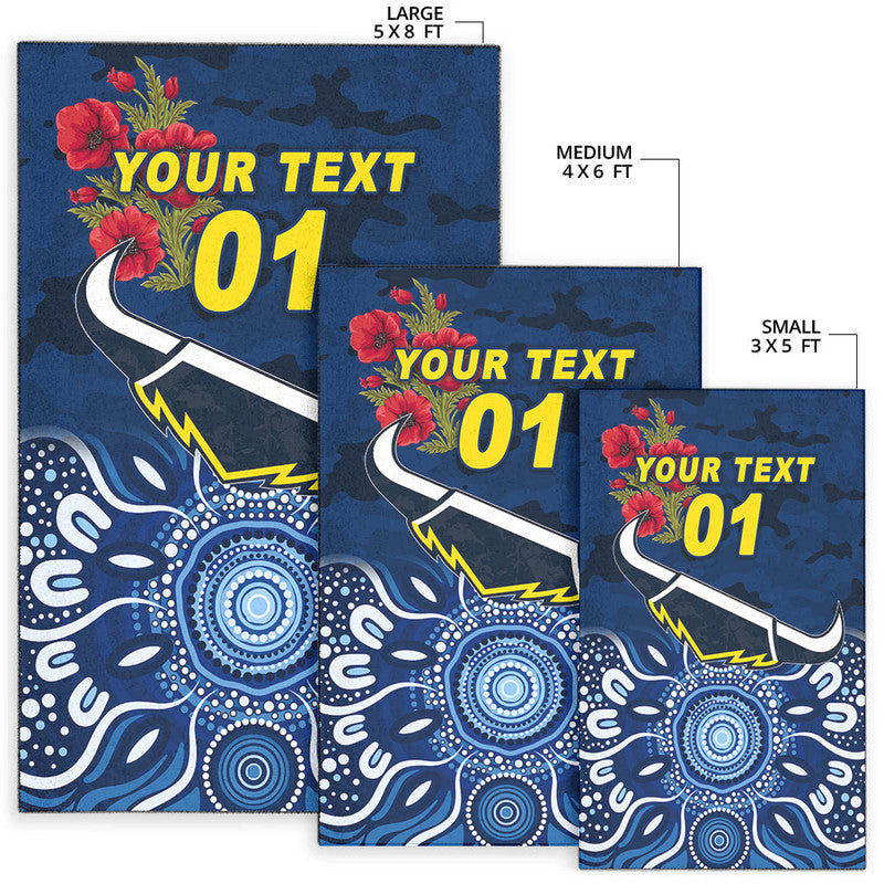 custom-personalised-north-queensland-cowboys-anzac-2022-area-rug-indigenous-vibes-blue
