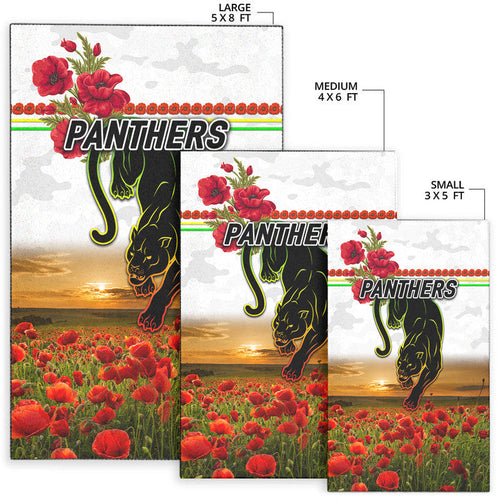 penrith-panthers-anzac-2022-area-rug-poppy-flowers-vibes-white