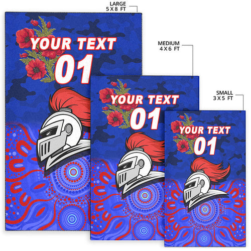 custom-personalised-newcastle-knights-anzac-2022-area-rug-indigenous-vibes