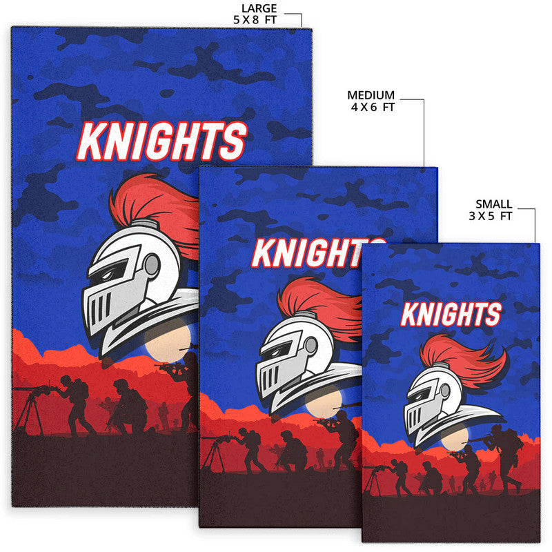 newcastle-knights-anzac-2022-area-rug-simple-style