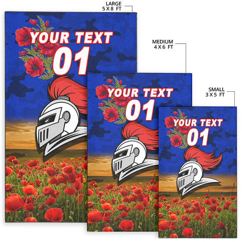 custom-personalised-newcastle-knights-anzac-2022-area-rug-poppy-flowers-vibes