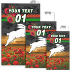 custom-personalised-south-sydney-rabbitohs-anzac-2022-area-rug-poppy-flowers-vibes-black