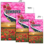 north-queensland-cowboys-anzac-2022-area-rug-poppy-flowers-vibes-pink